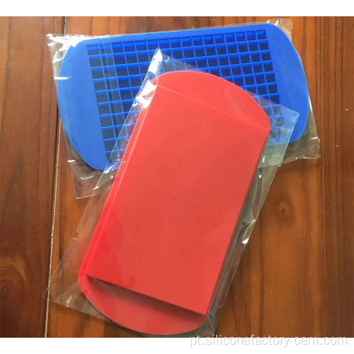 160 Bandejas de cubo de gelo de silicone